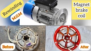 Restoration & Rewinding  Electromagnetic Brakes coils M.G.M
