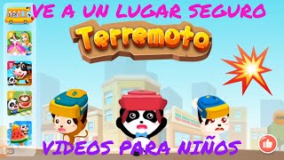 Que medidas tomar en el Terremoto | Conejo corre a resguardarse | BabyBus screenshot 4