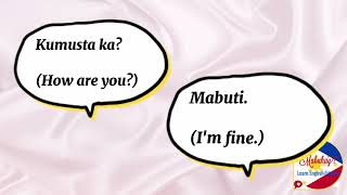 Basic Greetings and Responses in Filipino | English - Filipino Translation