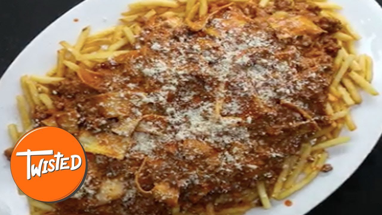 How To Make Lasagna Loaded Fries Twisted YouTube