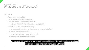 Qt Widgets or Qt Quick