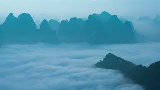 4K | MONTAGNES AVEC NUAGES | BACKGROUND | screenshot 4