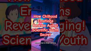 Childhood Emotions Reverse Aging. Scientific Youth Secret.