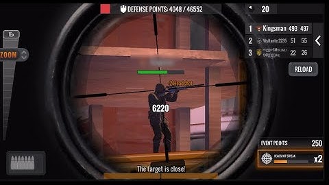 Sniper 3d Assassin Shoot to Kill: Head Hunter Event and Arena Challenge Two Account Comparison