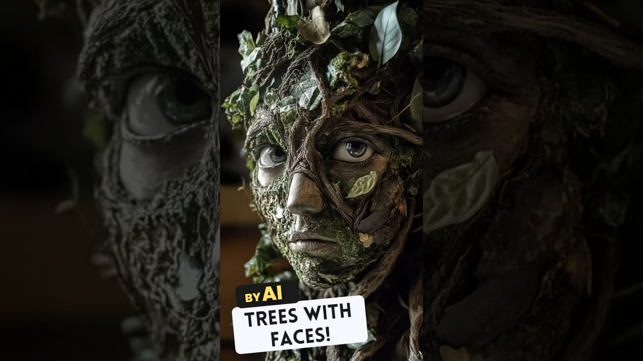 Trees with faces! 