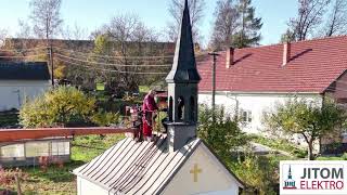 Renovace Zvonu A Instalace Automatického Rozhoupávání Na Kapličce V Bukové U Nížkova