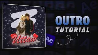 Cinematic Outro Animation in After Effects 🔥