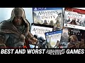 i played the BEST and WORST ASSASSIN'S CREED GAMES...