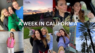 A WEEK IN ORANGE COUNTY, CALIFORNIA