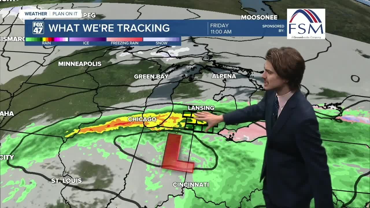 Wintry Mix to Snow this Afternoon could Lead to Some Slick Travel - YouTube