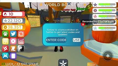 Roblox Ninja clicker simulator New Code