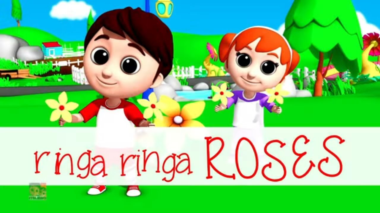 ringa ringa rose canzoni per bambini i bambini fa rima Ringa