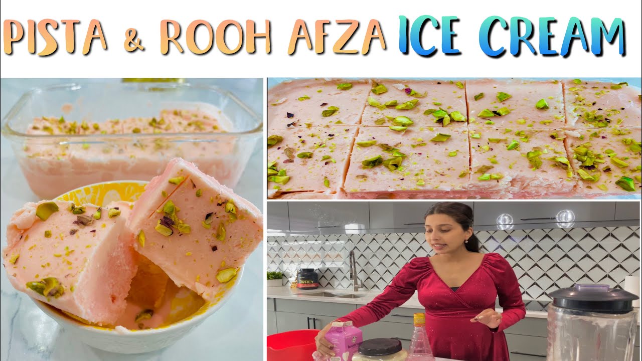 Quick Easy Rooh Afza Ice Cream Pista Ice Cream Recipe Cooking With quick-easy-rooh-afza-ice-cream-pista-ice-cream-recipe-cooking-with