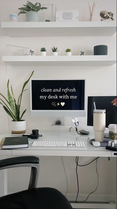 Clean and Refresh My Desk With Me ???? #cleaningmotivation ...