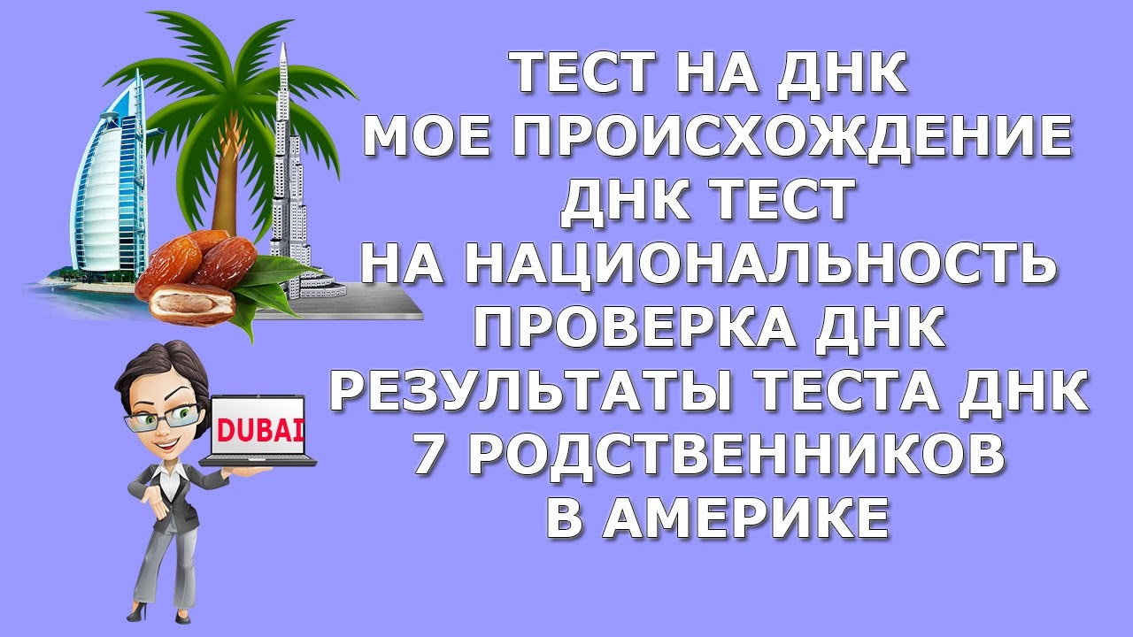 Проверка ДНК|Кто я по национальности|Анализ днк на национальность ...
