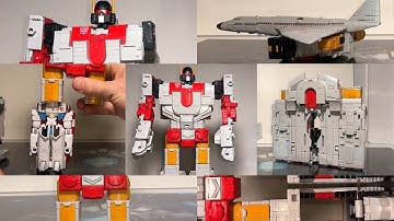 How to transform and combine Silverbolt to assemble Superion. Transformers age of the primes figure