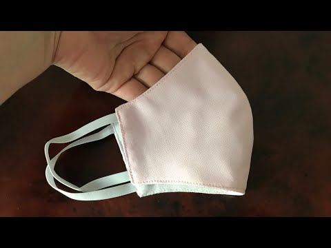 DIY Fabric Face Mask | How To Make Mask For Kids | Face Mask Tutorial