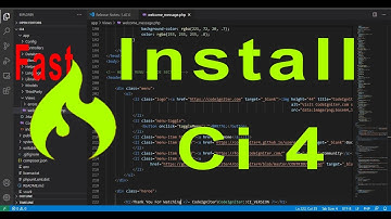 How to easy install Codeigniter 4
