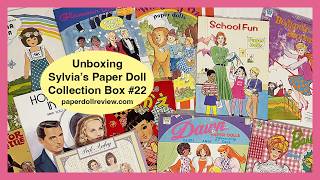 Box 22 from Sylvia’s Collection - Paper Dolls from the 1970s-80s, Fashionable Artist Sets and More