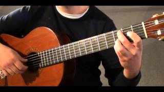 Mad World - solo classical guitar version chords