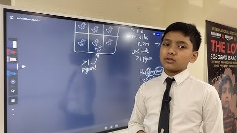 Pigeonhole principle | Prof. Soborno Isaac