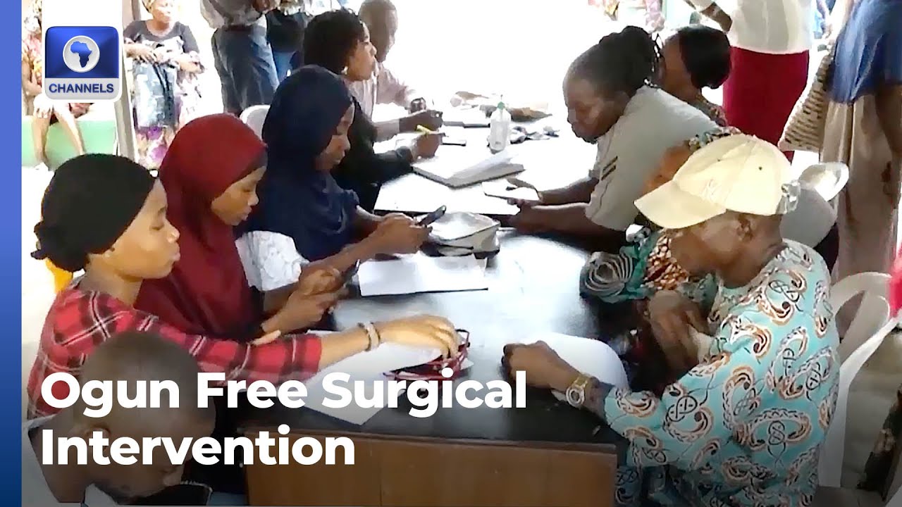 Ogun Govt Offers Free Surgical Intervention To Residents - YouTube