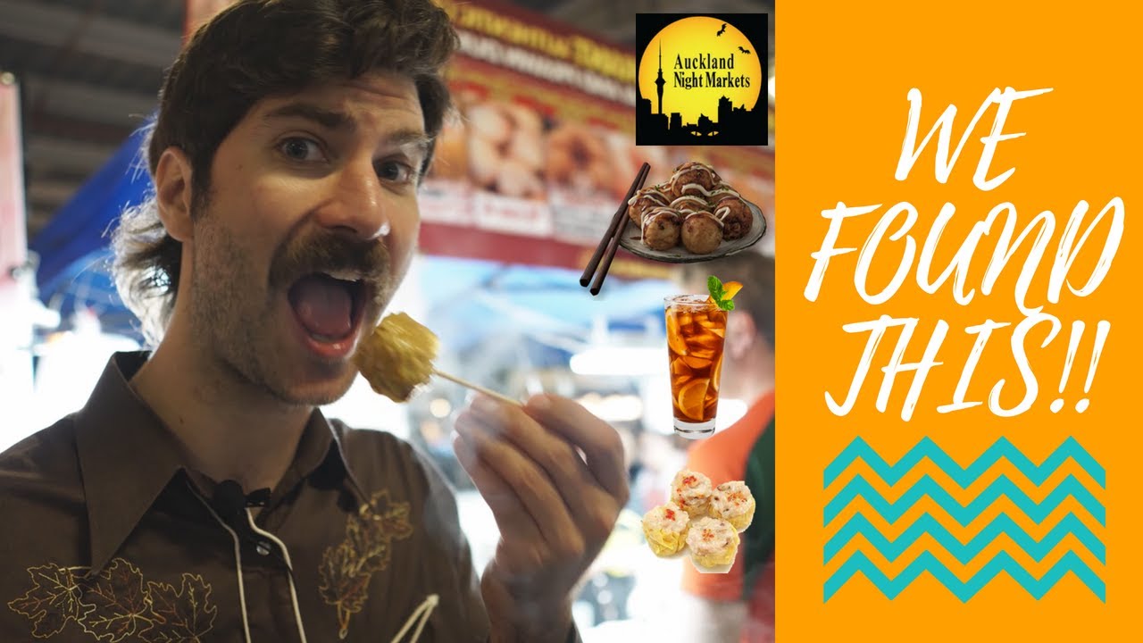 KiwiEats Episode 1 : Auckland Night Market