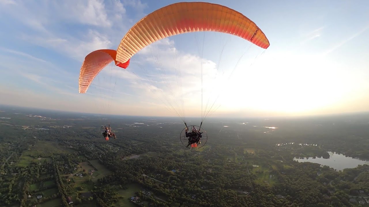 Summer Paramotor Flight: No Talking, No Vlogging... Just Flying