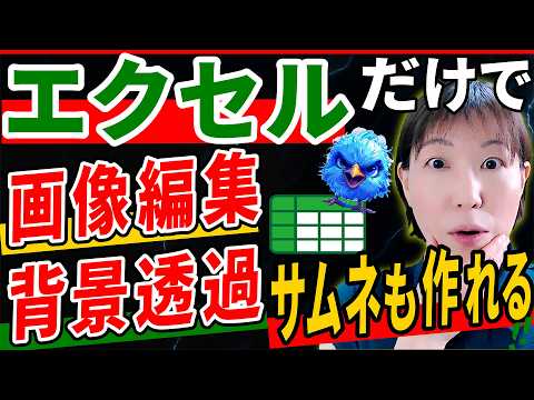 【知らないと損】エクセルで画像の背景を透過する方法を解説！Excelで【写真の背景を削除】する方法！画像を挿入貼り付けから編集方法まで幅広く紹介！エクセルで画像を挿入する方法から応用まで【Excel】 - 橋本佳代 生成AIクリエイター【Google生成AIとCanvaデザイン】