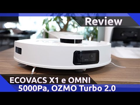 DEEBOT Ｘ1 OMNI DEEBOT X1 OMNI Black | All-in-One Robot Vacuum & Mop (5000Pa