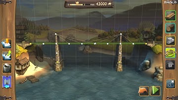 Bridge Constructor Medieval   Kampf Brücke 4-13   Fight Bridge 4-13