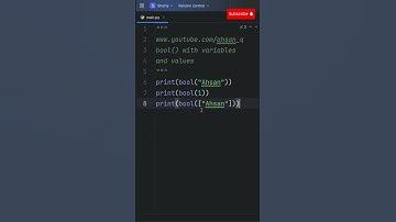 Boolean Method with Values and Variables #shorts #short #python #codingtutorial #coding  #learning