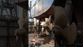 why Big ships two propeller #shortvideo #newvideo #duet