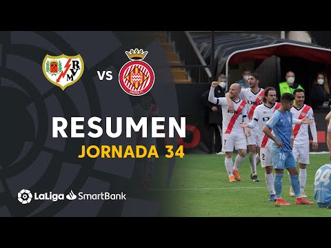 Resumen de Rayo Vallecano vs Girona FC (2-1)