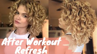 After Workout Curly/Wavy Hair Refresh