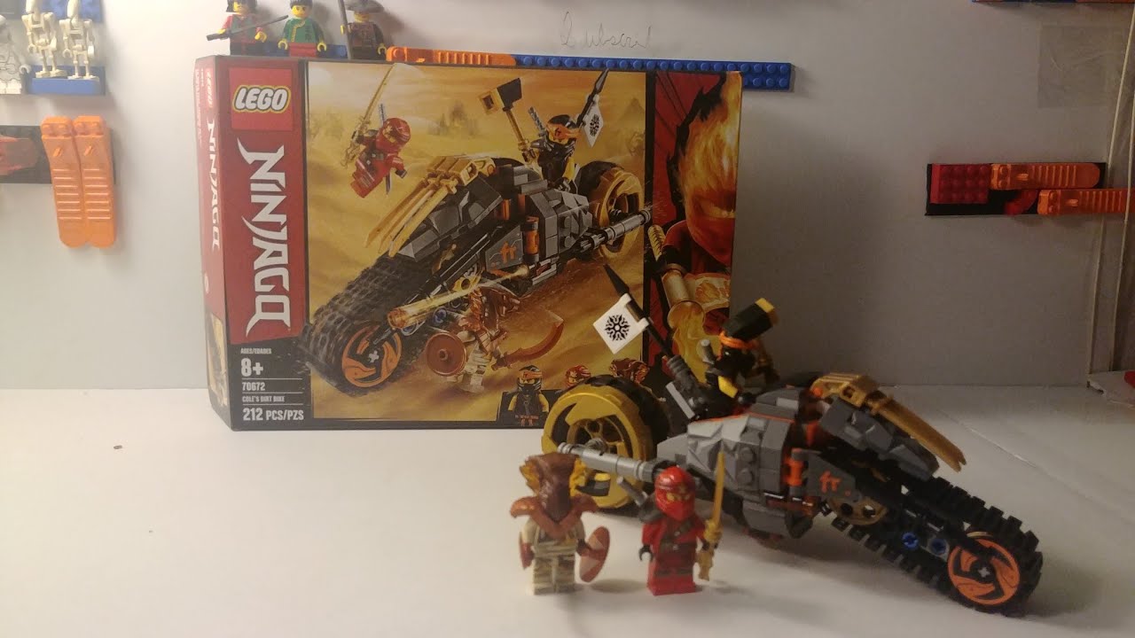 Ninjago 70672 Cole's Dirt Bike Review!