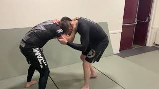 Pulling guard No-Gi