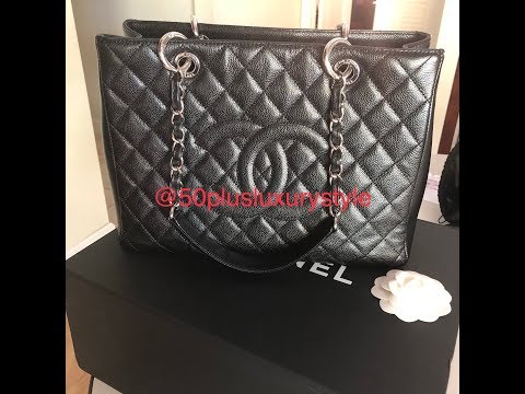 black chanel gst bag