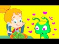 Yes Yes Vegetables Song - 30 mins Groovy The Martian & Phoebe singing Nursery Rhymes for children