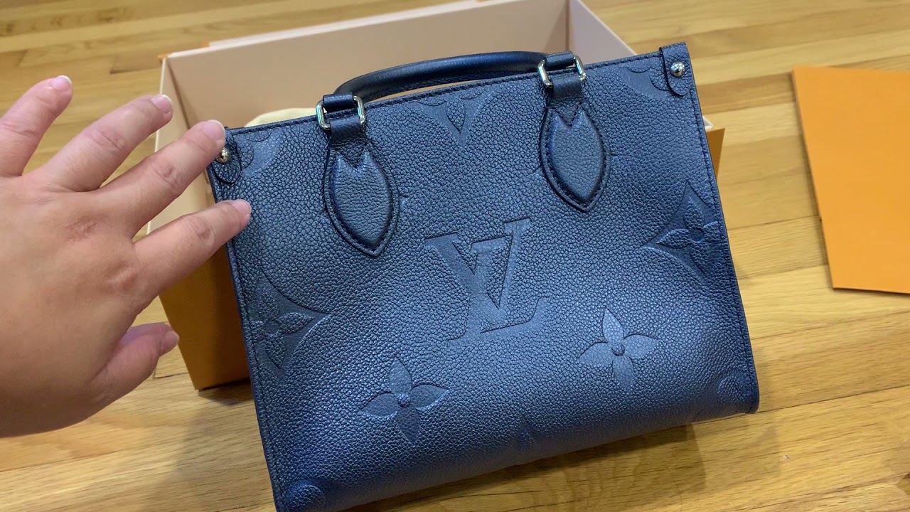 LOUIS VUITTON ONTHEGO PM FIRST IMPRESSION & WHAT FITS