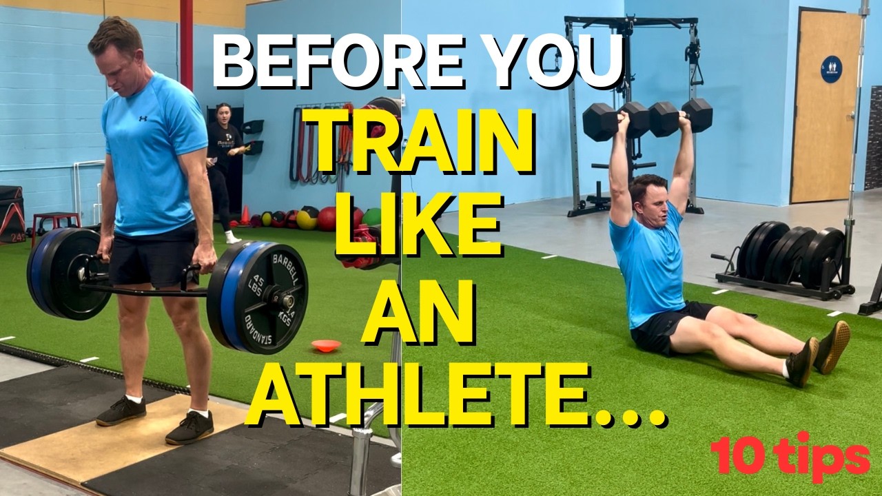 10 Tips For Adults Who Want To Train Like An Athlete - YouTube