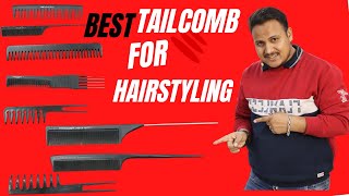 Best tel comb for hairstyling / best comb for professional hairstyling /  best tail comb