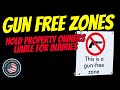 Hold Property Owners Liable For “Gun Free Zones”