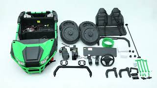 CN-SHJ7307 Assembling Video | 4 Motors