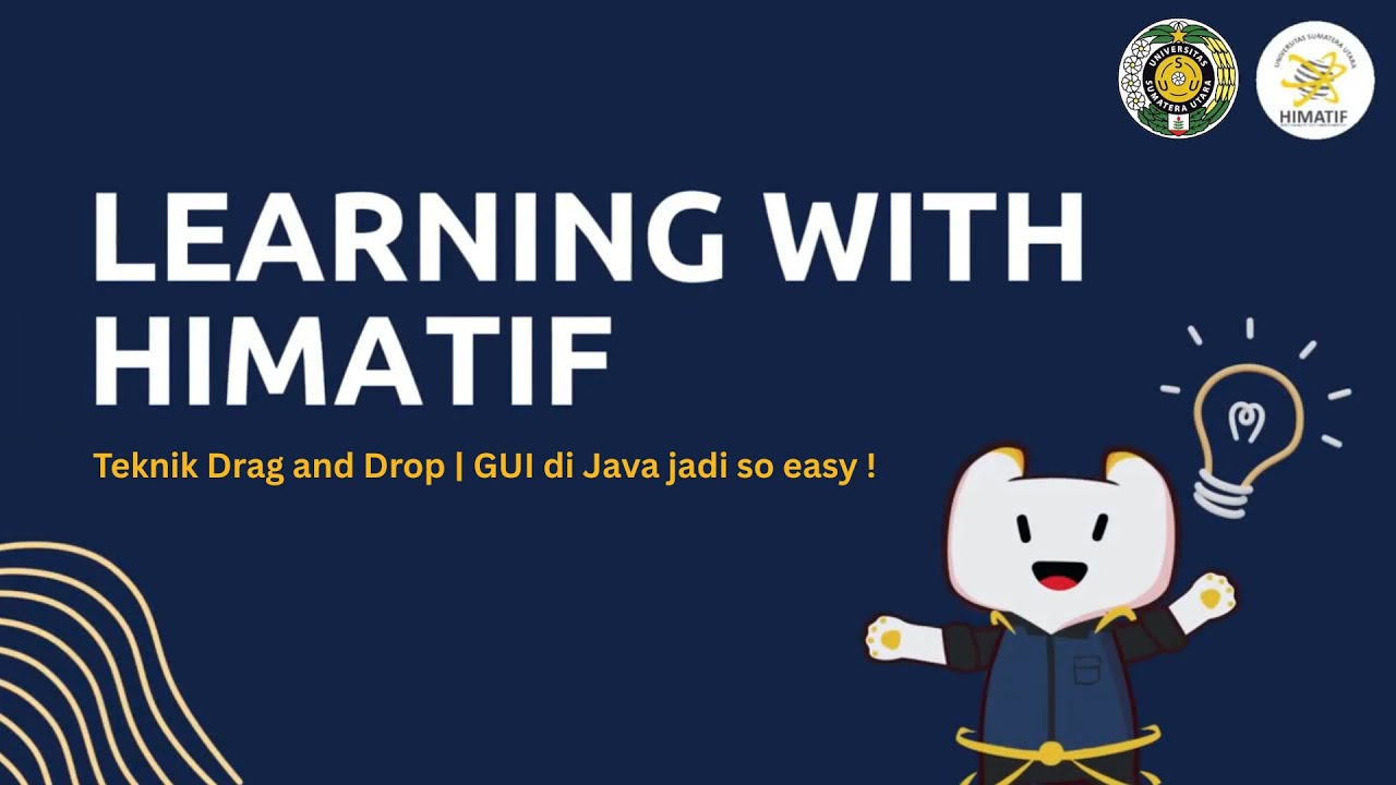 Teknik Drag and Drop | GUI di Java jadi so easy ! - YouTube