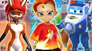 Fun Obstacle Racing Miraculous Ladybug & Cat Noir, Street Rush, Super Wings Jett Run