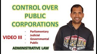Control over Public Corporations | Administrative Law