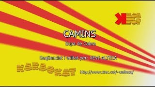 Video thumbnail of "Camins - SOPA DE CABRA - Karaoke en català - KARAOKAT"