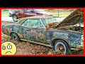 Abandoned Pontiac GTO 1966. American Muscle Car