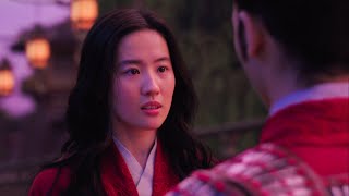 Mulan (2020) - Mulan Se Despede de Cheng Honghui